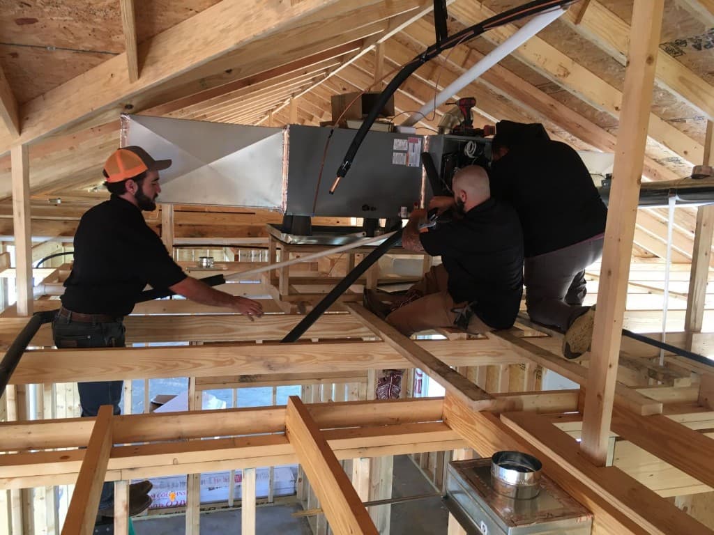 New Construction HVAC Installation