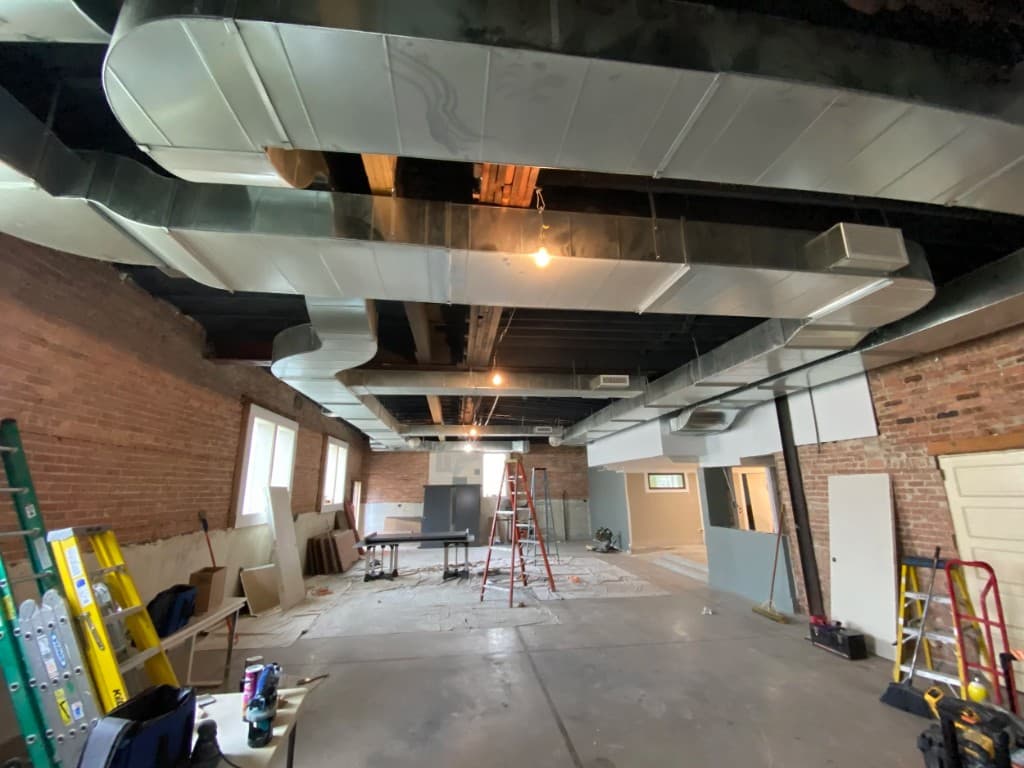 HVAC Renovation Ductwork Installation