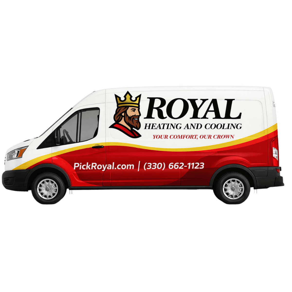 Royal Heating and Cooling Van